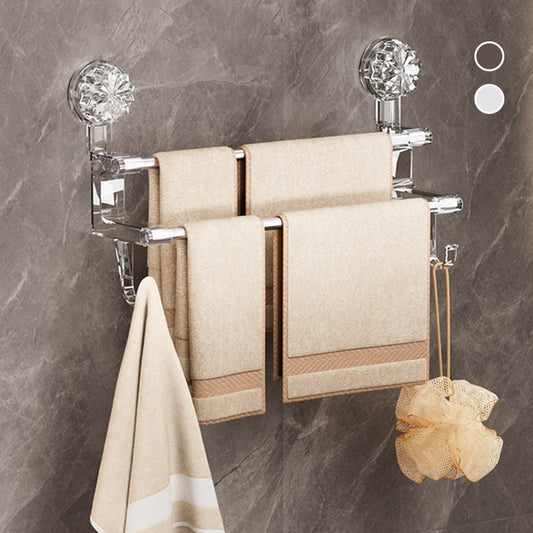 Bathroom Luxurious Towel Rack with Hooks